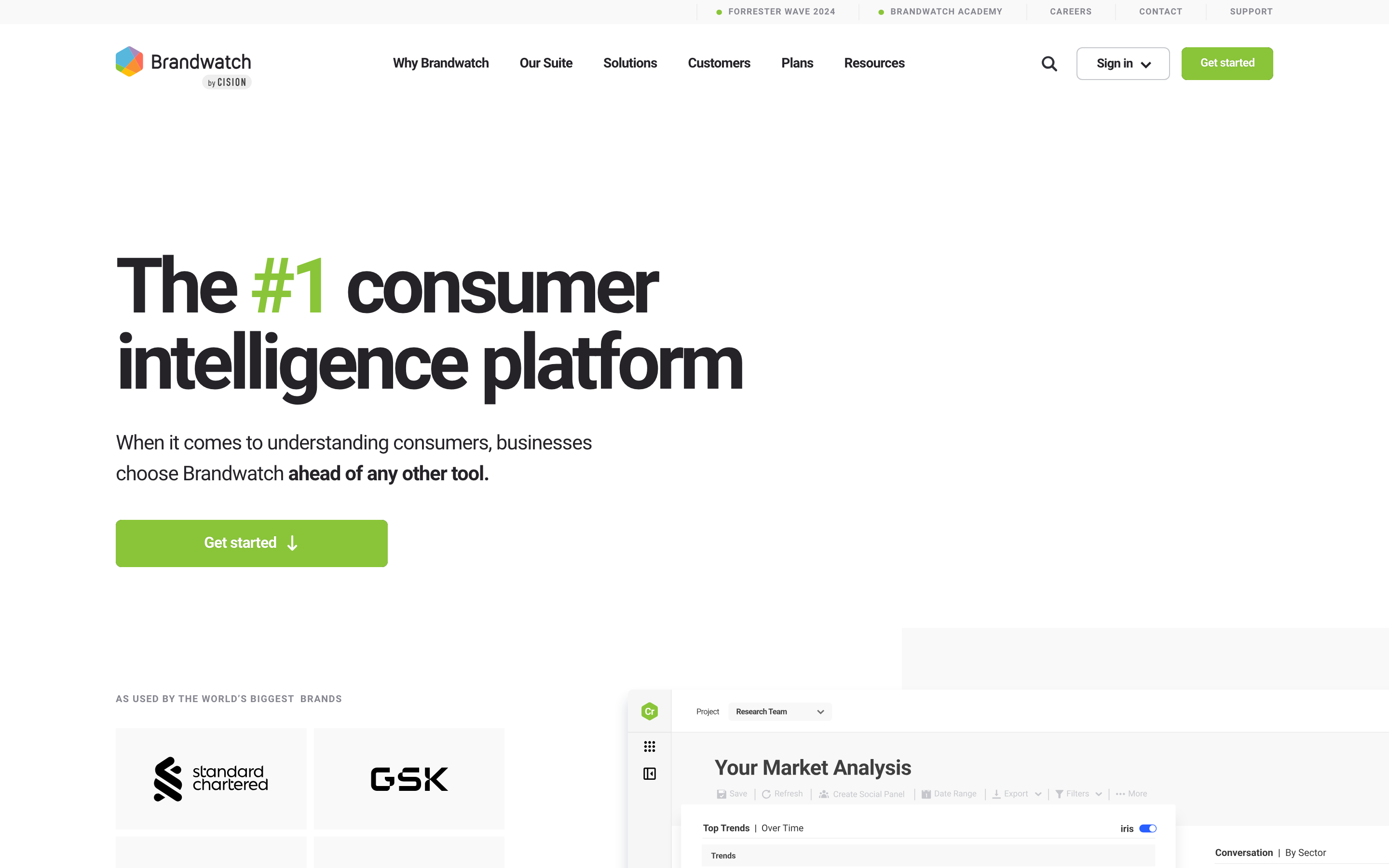 Consumer Intelligence, the social-listening core