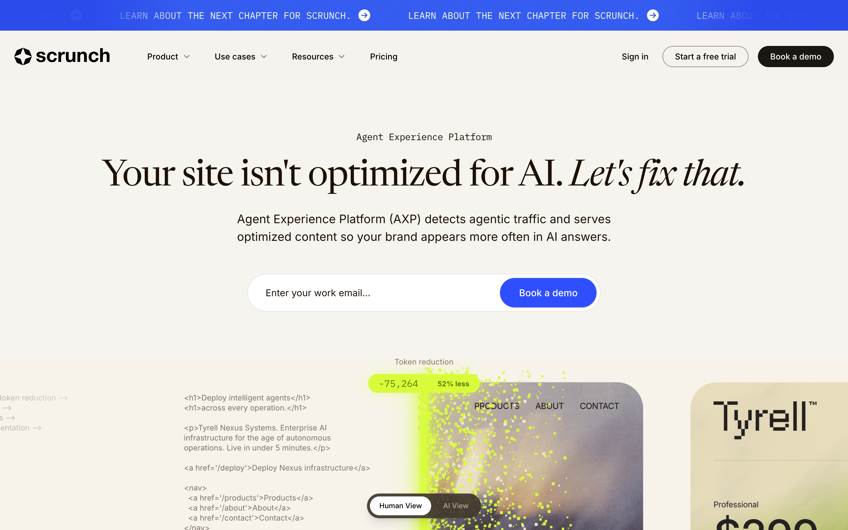 The Agent Experience Platform: CDN-level bot-optimized serving